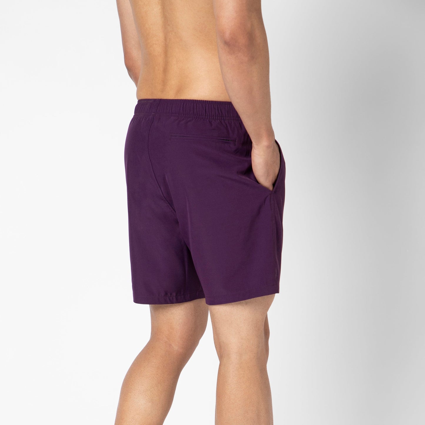 Stretch Swim Trunk Solid