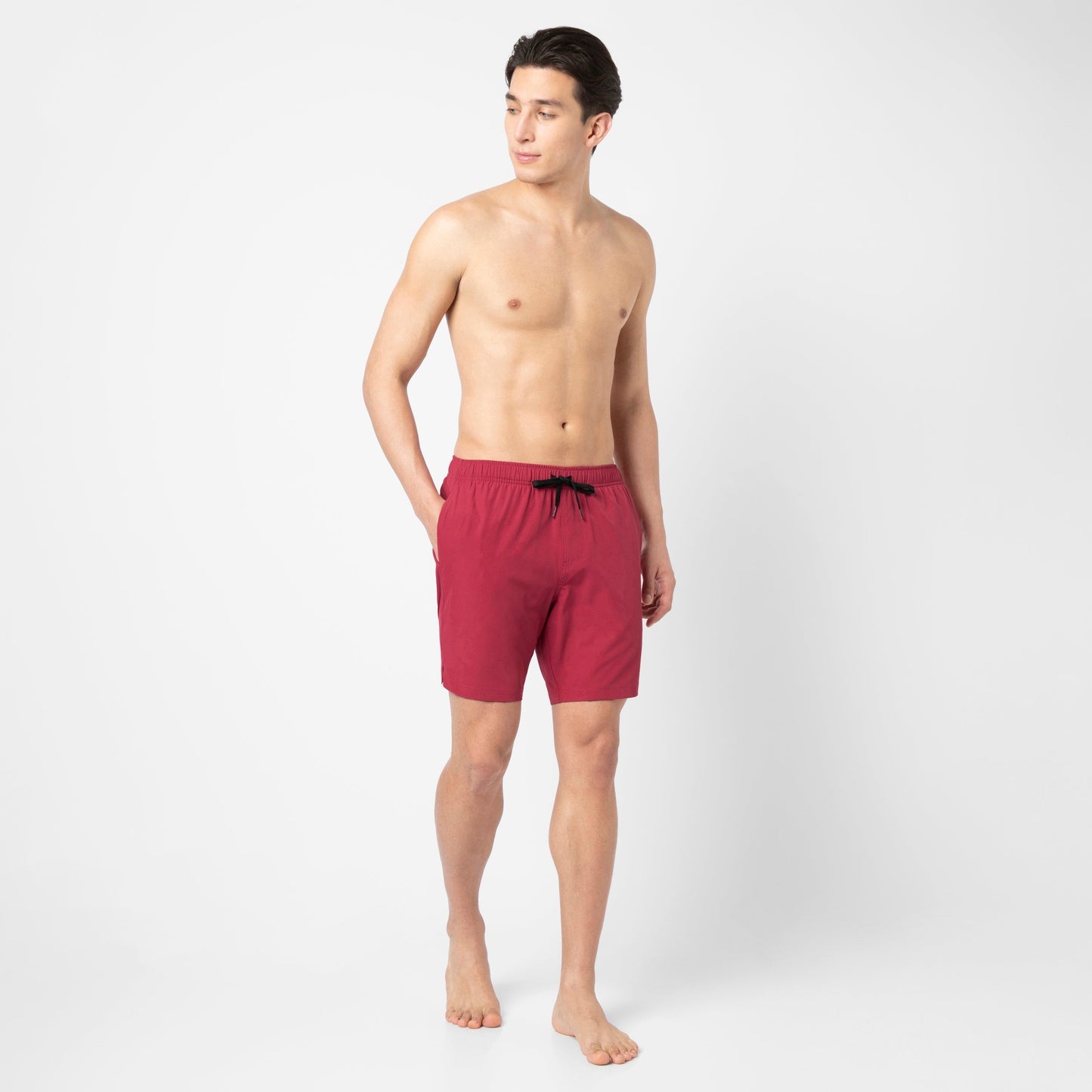 Stretch Swim Trunk Solid