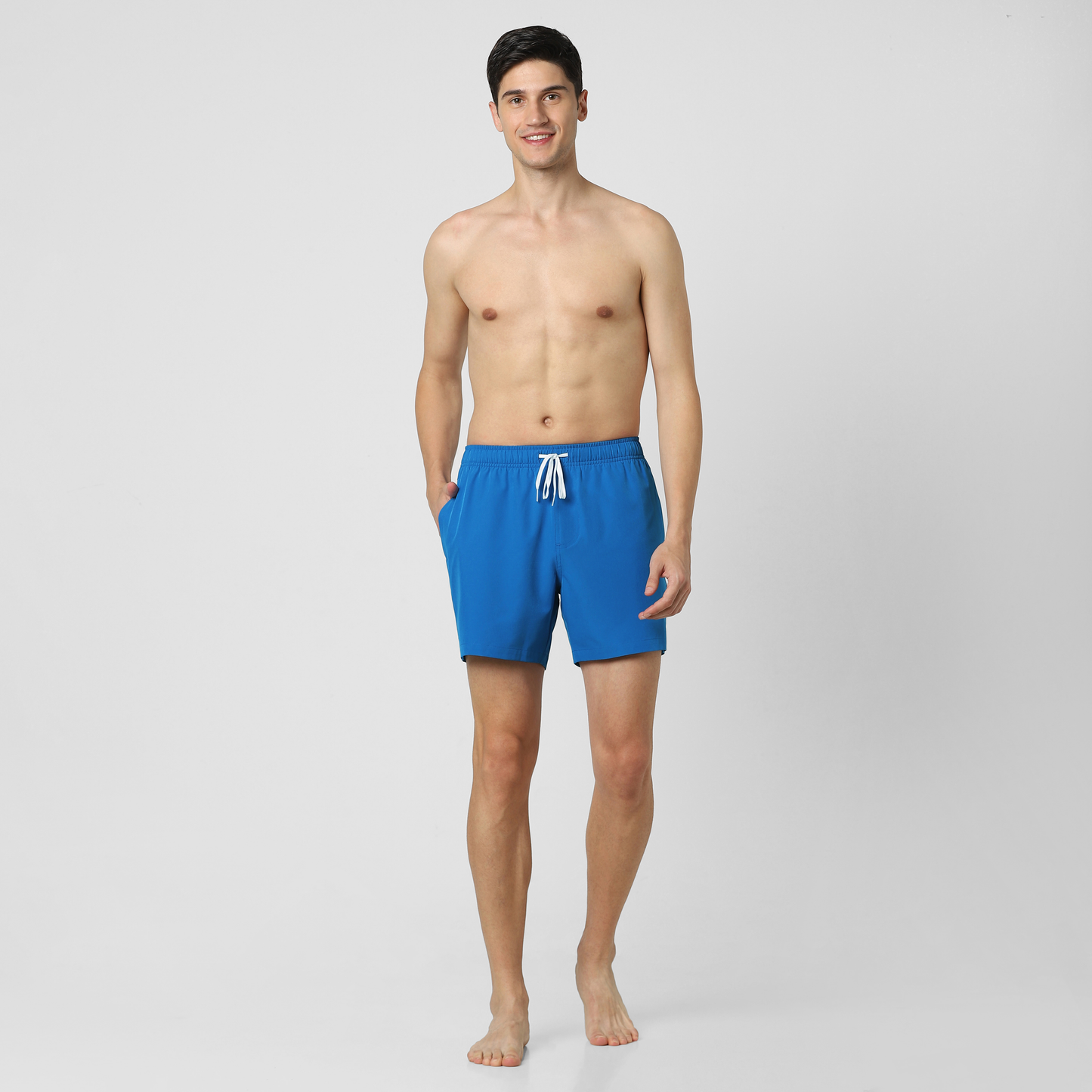 Stretch Swim Trunk Solid