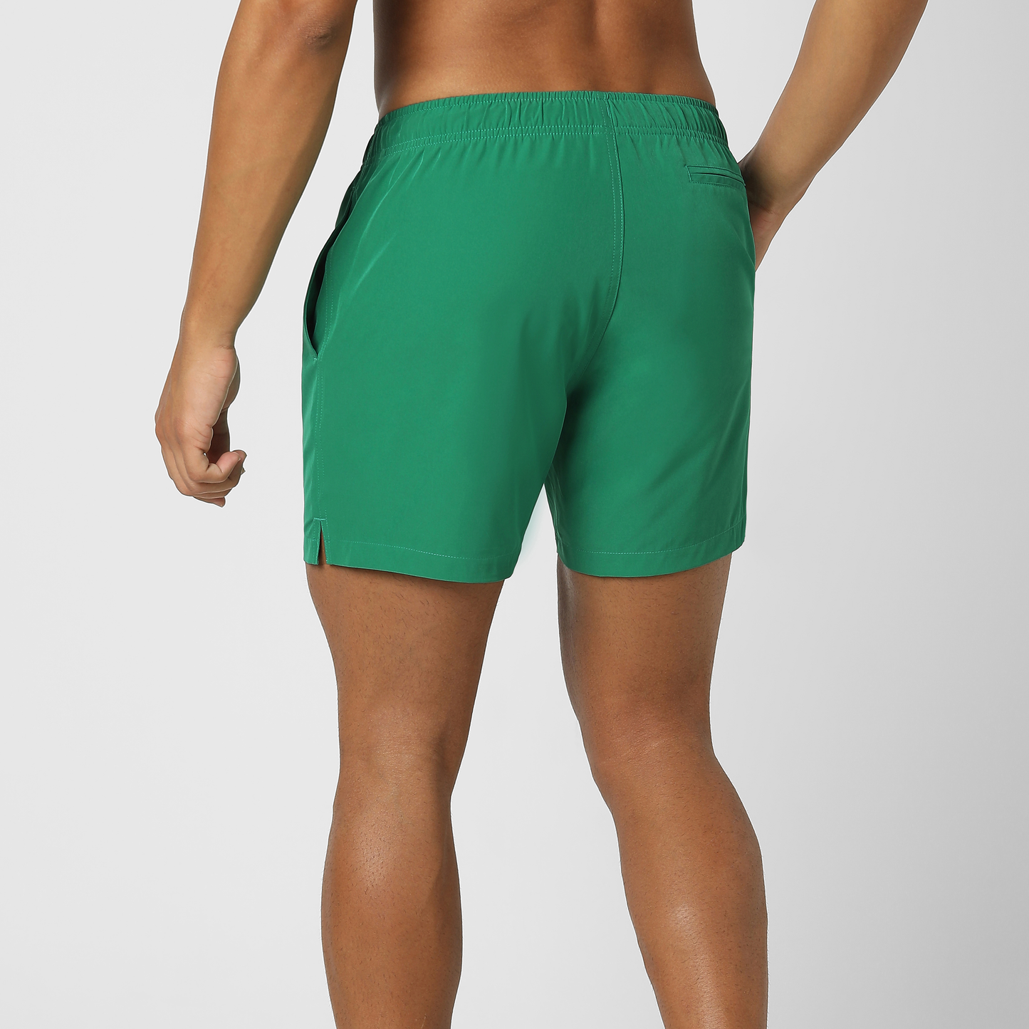 Stretch Swim Trunk Solid