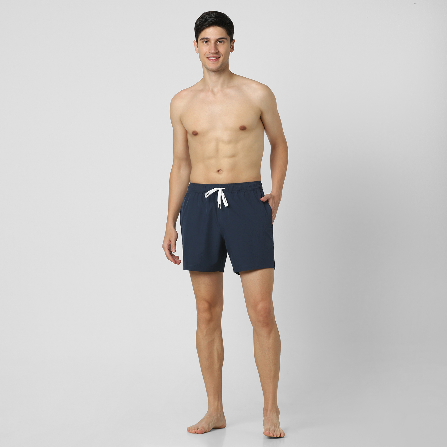 Stretch Swim Trunk Solid