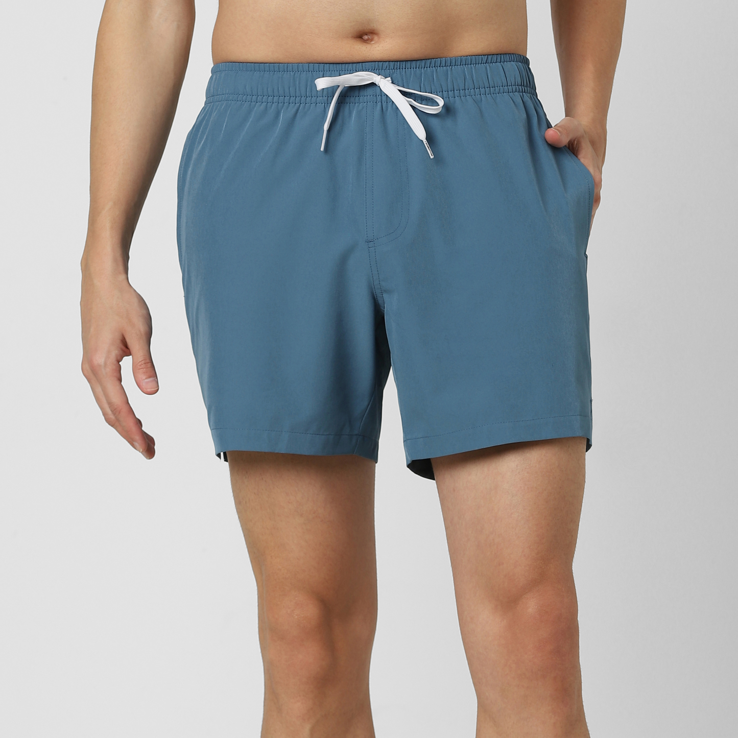 Stretch Swim Trunk Solid