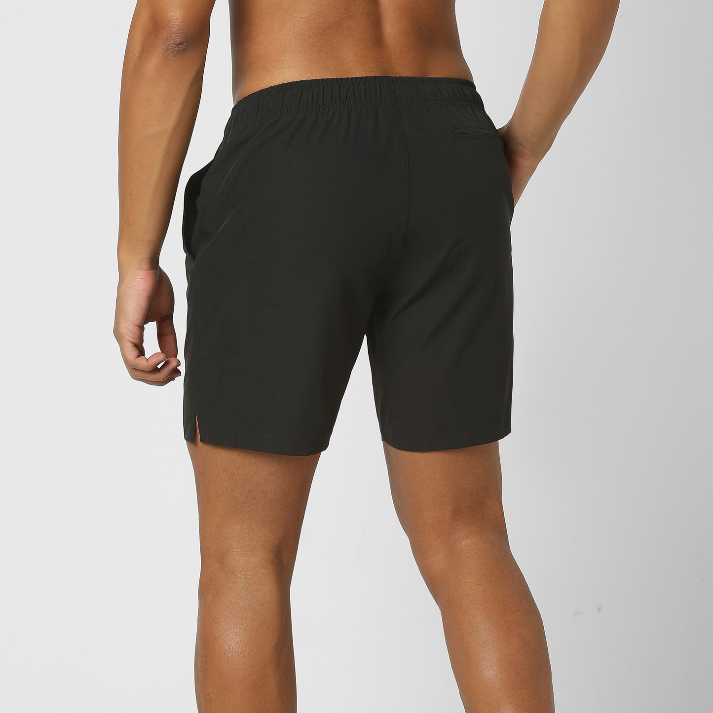 Stretch Swim Trunk Solid