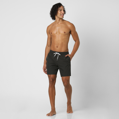 Stretch Swim Trunk Solid