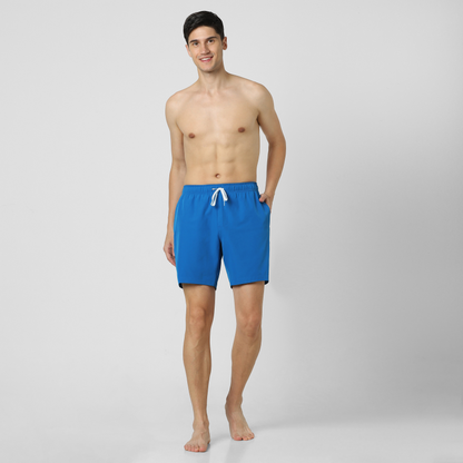 Stretch Swim Trunk Solid