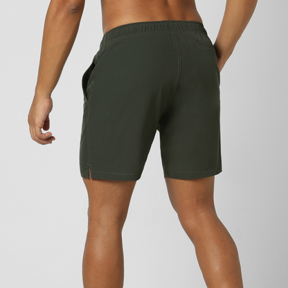 Stretch Swim Trunk Solid