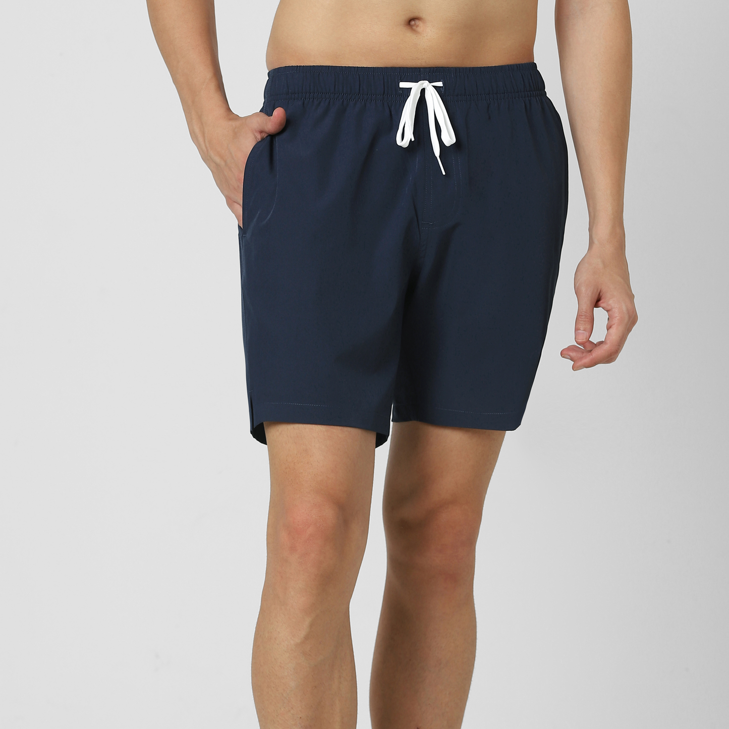 Stretch Swim Trunk Solid