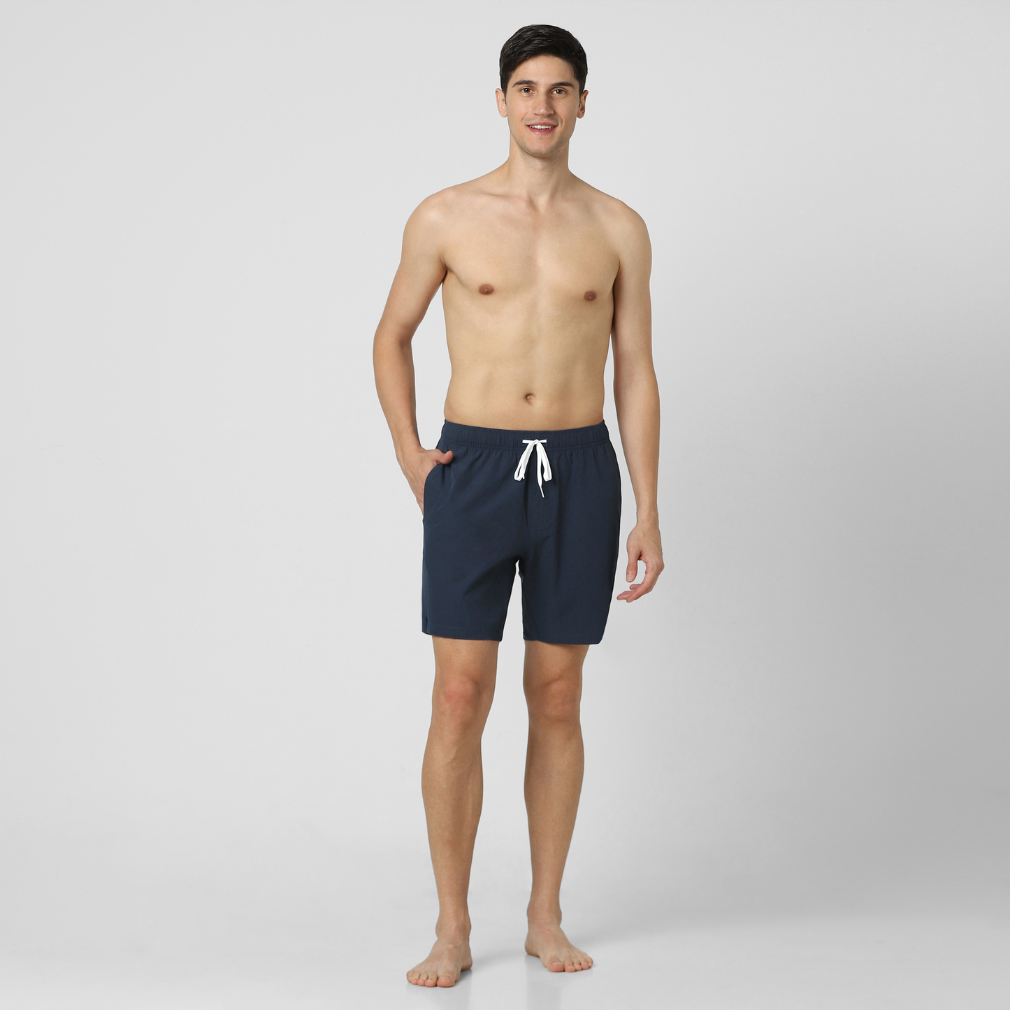 Stretch Swim Trunk Solid