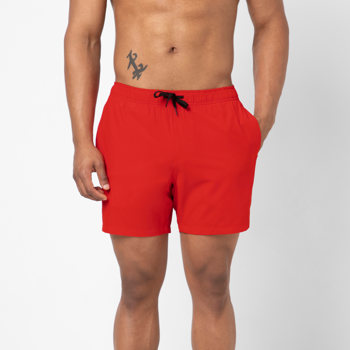 Stretch Swim Trunk Solid