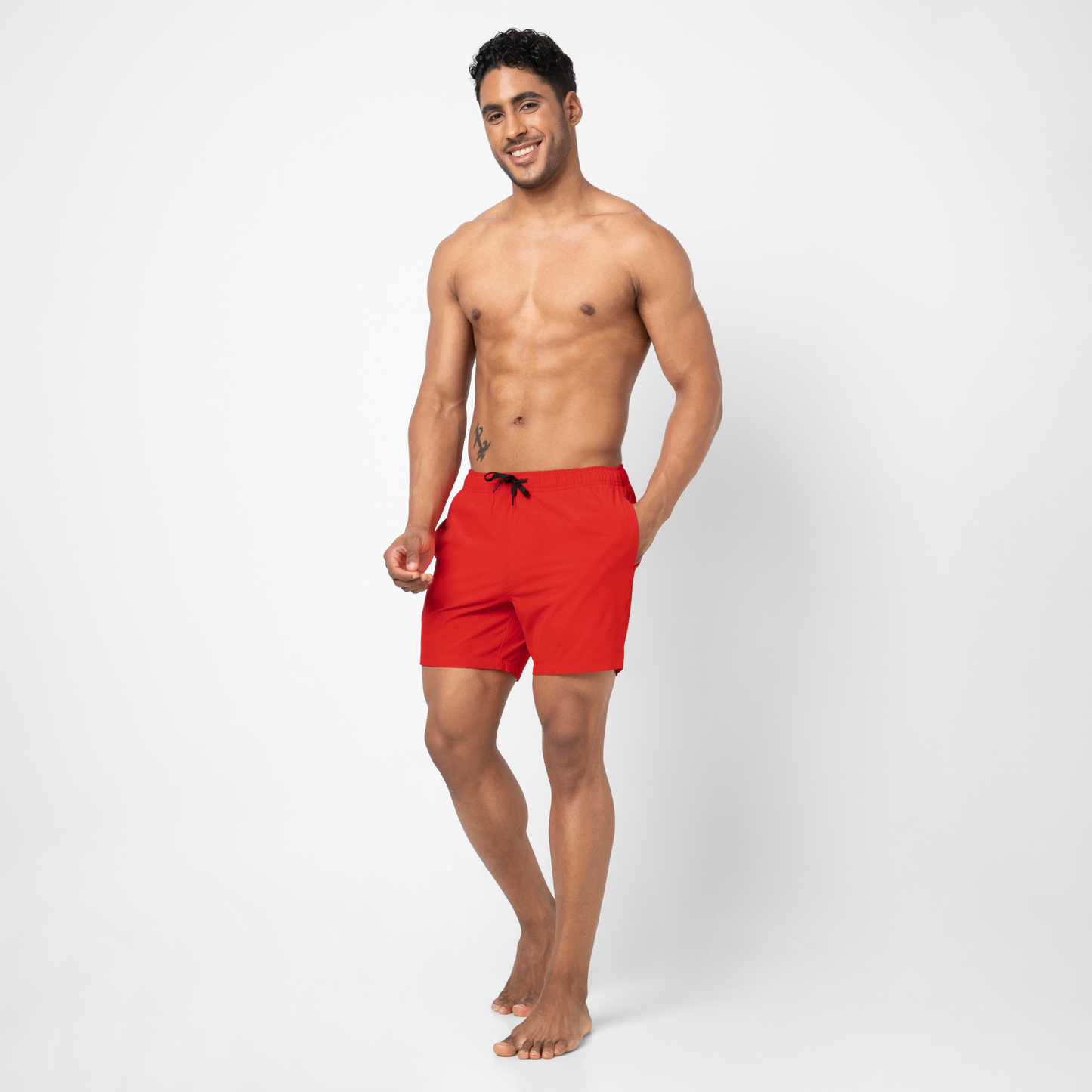 Stretch Swim Trunk Solid