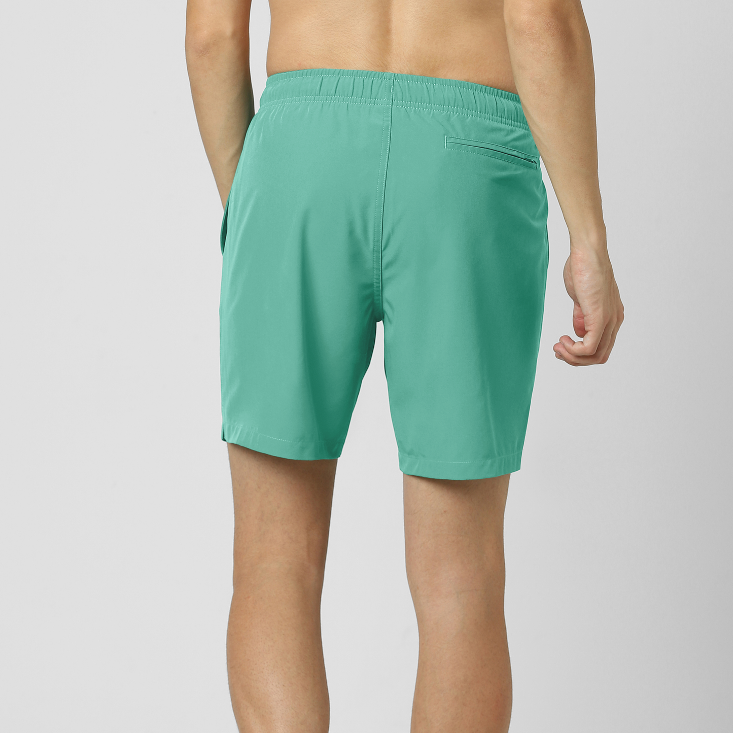 Stretch Swim Trunk Solid