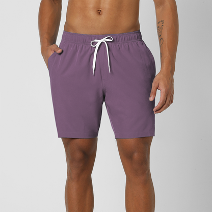 Stretch Swim Trunk Solid