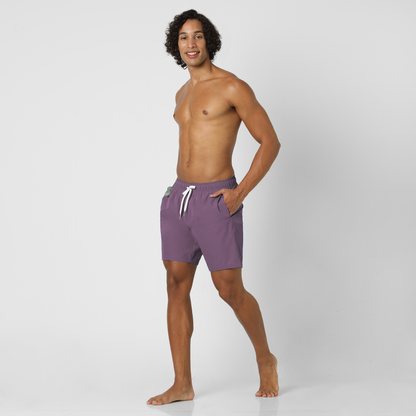 Stretch Swim Trunk Solid