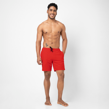 Stretch Swim Trunk Solid